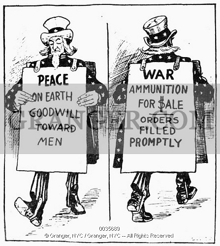 447x500 Feverish Debate In The U.s. Over Policy Of Neutrality The Great