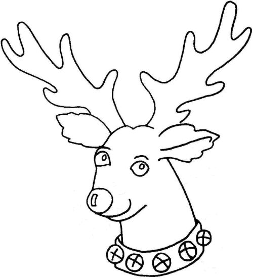 Deer Head Outline Drawing at GetDrawings | Free download