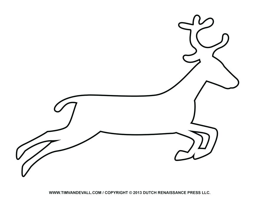 878x678 Coloring Book Couple Of Isolated Deer Head Outline Deer Outline