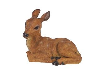 326x248 Curled Deer Statue And Figurine