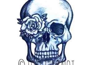 300x210 Drawings Drawing Ideas Easy Skull Drawing Lovely Easy Draw Skull