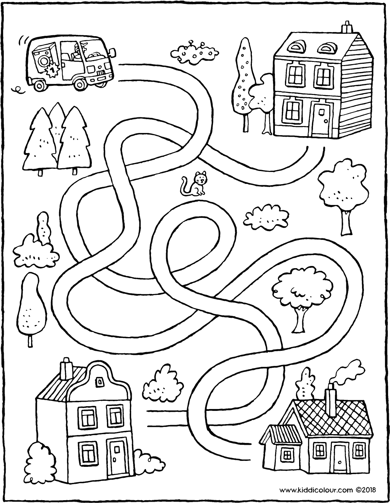 1240x1600 Find The Correct Route For The Delivery Van