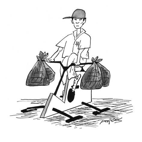 473x473 Chinese Restaurant Delivery Boy Carries Bundles Of Food