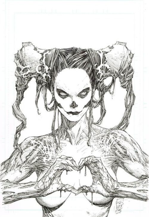 500x725 Marc Silvestri Raymond Heart Sign, Hand Heart