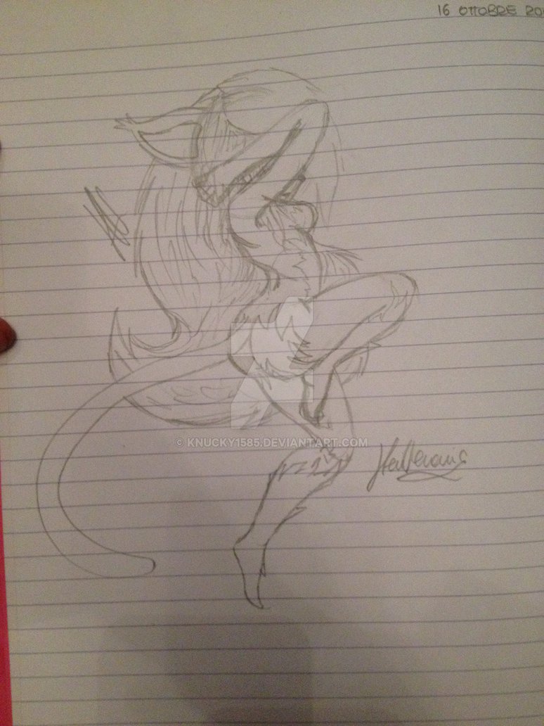 774x1032 Eva As A Lust Demon [Hand Drawn Sketch] By Verysart