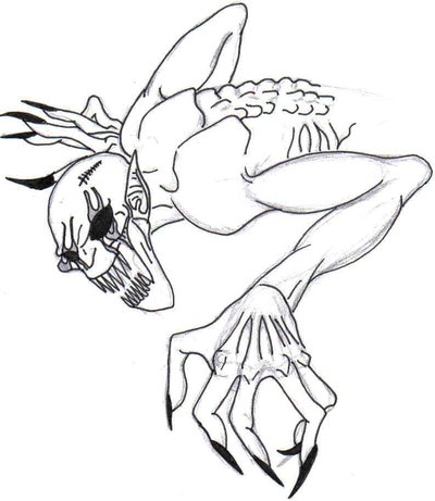 400x461 Crawling Demon By Ninja Jc