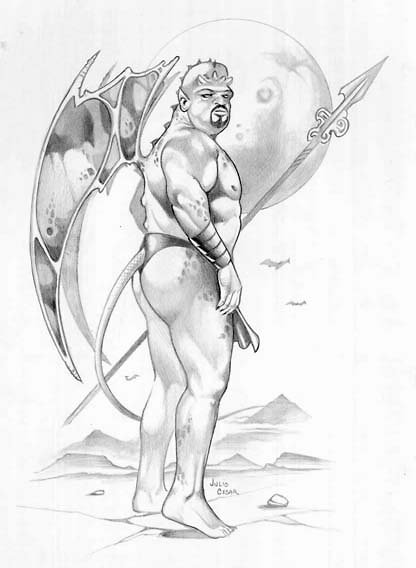 416x568 Fantasy Art] Demon Warrior King By Jesusking1