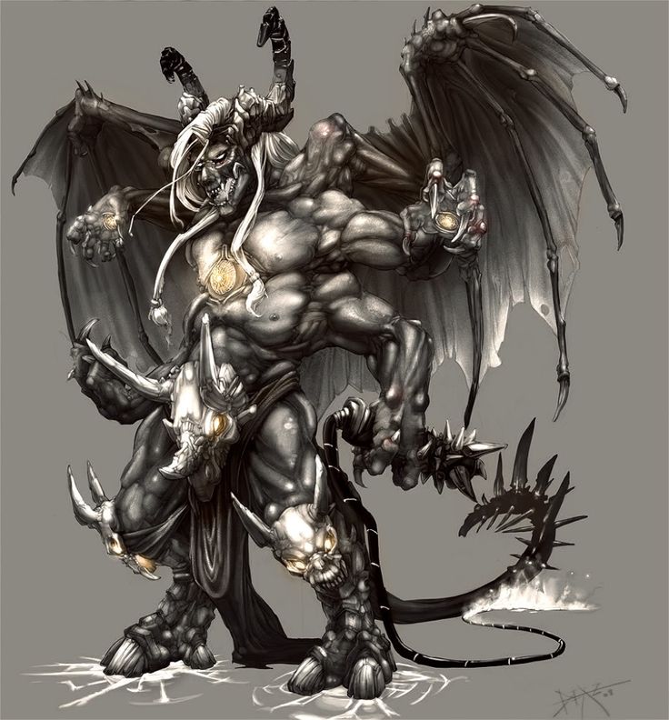 736x792 Collection Of Demon Warrior Drawing High Quality, Free