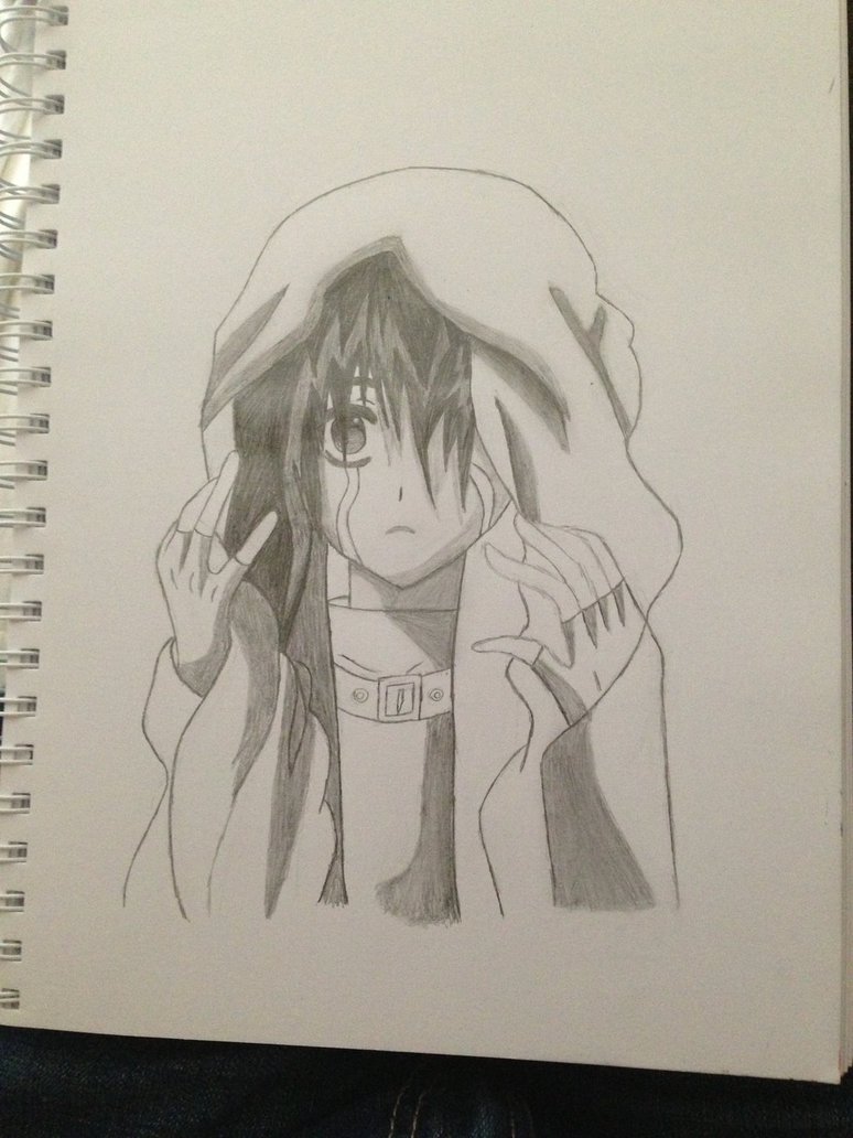 774x1032 Depressed Anime Girl By Purpl Foxx