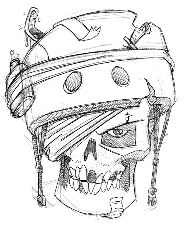 600x733 Logo Design Morlocks Roller Derby On Behance