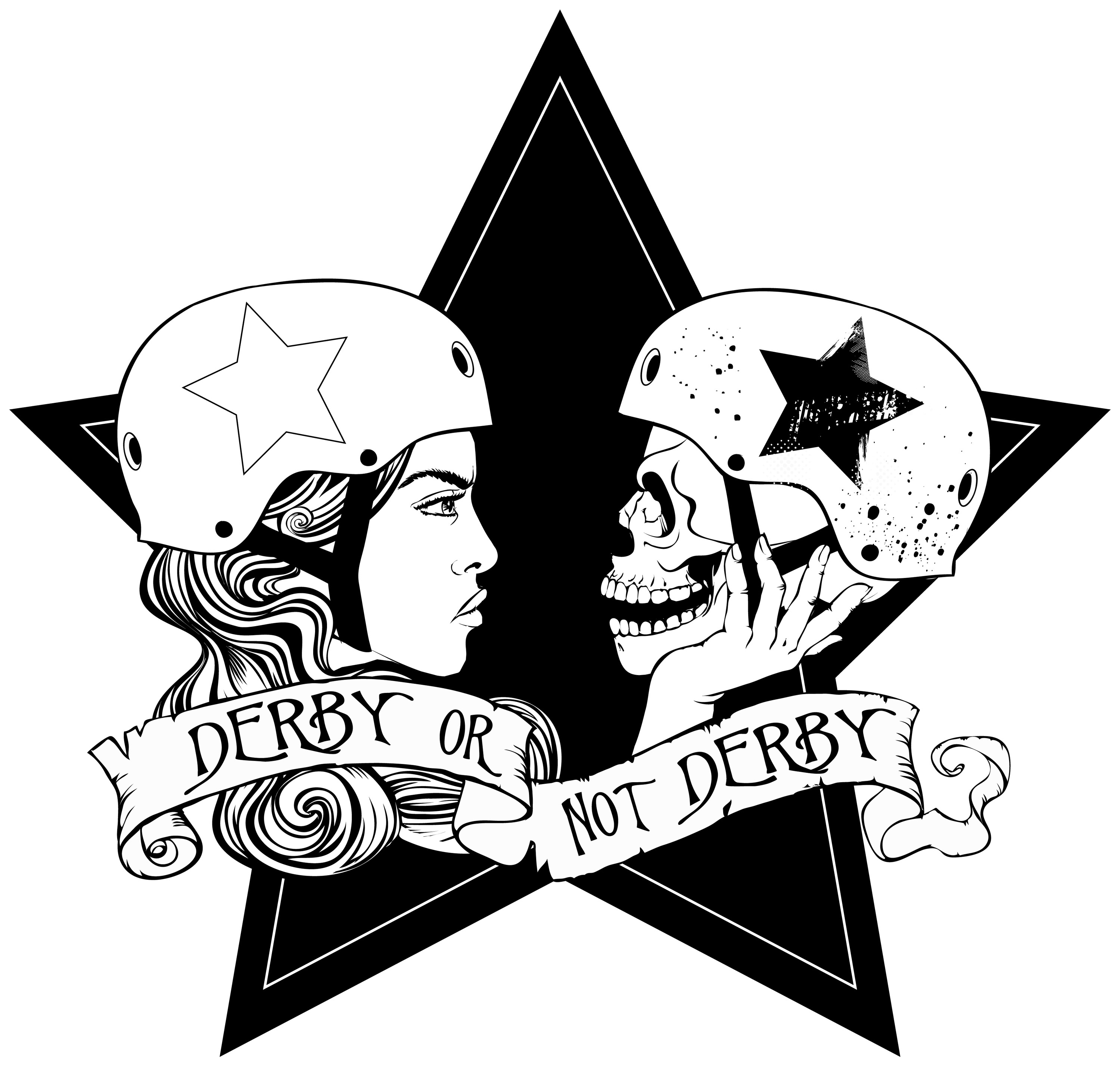 3000x2855 The Norfolk Brawds Roller Derby! Tekura Maeva