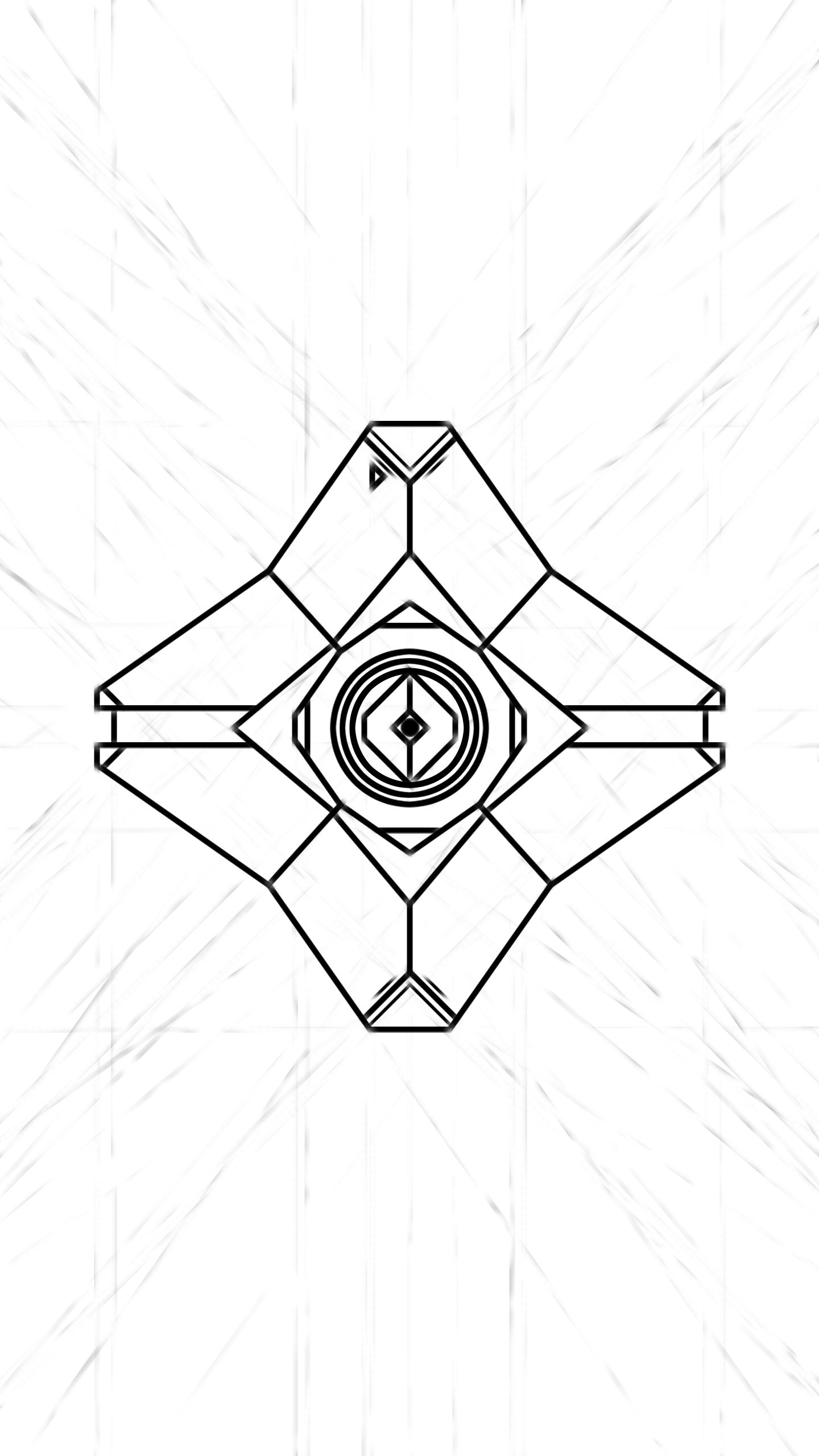 1440x2560 Destiny Ghost Doodle Wallpaper Work In Progress