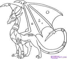 236x207 How To Draw A Ghost Dragon, Ghost Dragon, Step By Step, Dragons