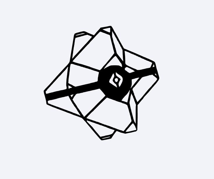 736x617 Collection Of Destiny Ghost Drawing Easy High Quality, Free
