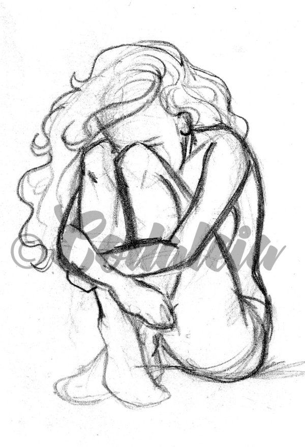 600x877 The 94 Best Depression Drawings Images On Feelings