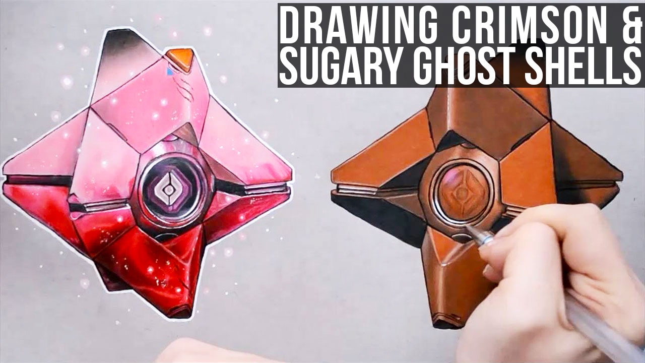 1280x720 Drawing Crimson Amp Sugary Ghost Shells Crucible Destiny Bungie