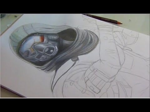 480x360 Drawing Destiny Hunter