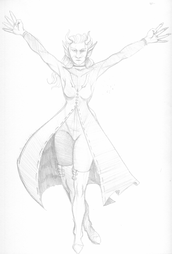 592x876 Drakena The Destroyer By Noelle Chan