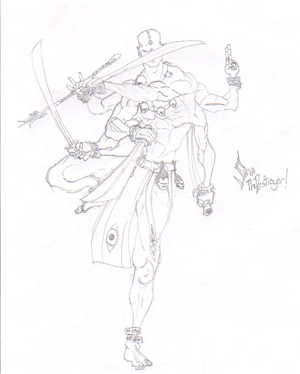 421x525 Shiva The Destroyer By Captmongol