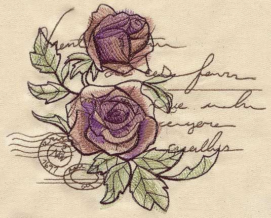 535x431 Detailed Drawing, Scripty Writing, And Light Washes Of Color