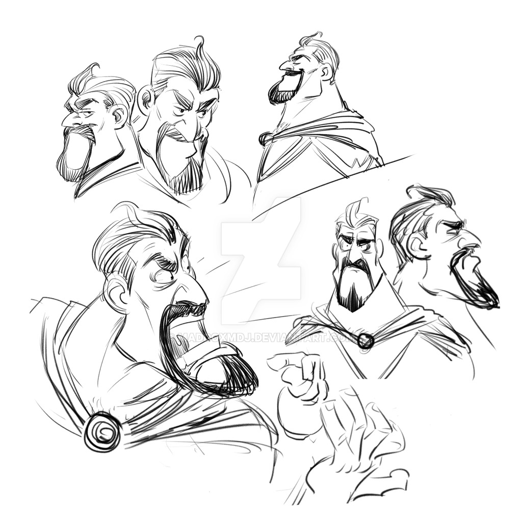 1024x1024 Character Development Sketches By Maddoxmdj