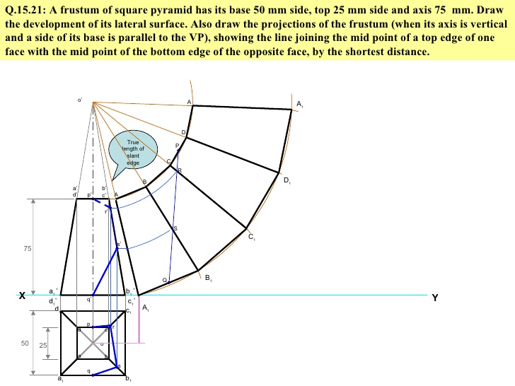 728x546 Collection Of Development Of Surfaces In Engineering Drawing
