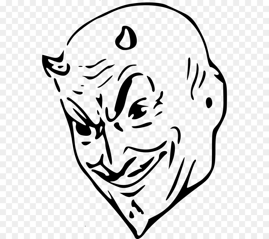 900x800 Devil Drawing Satan Clip Art