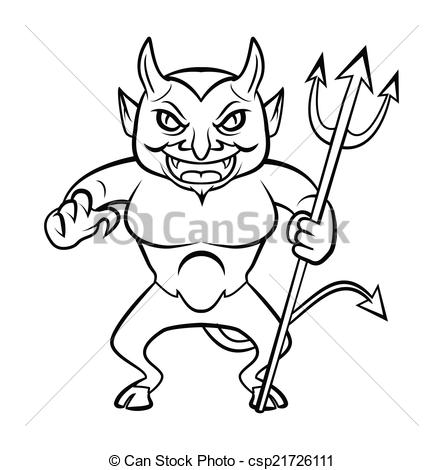 443x470 Devil Vector Clip Art