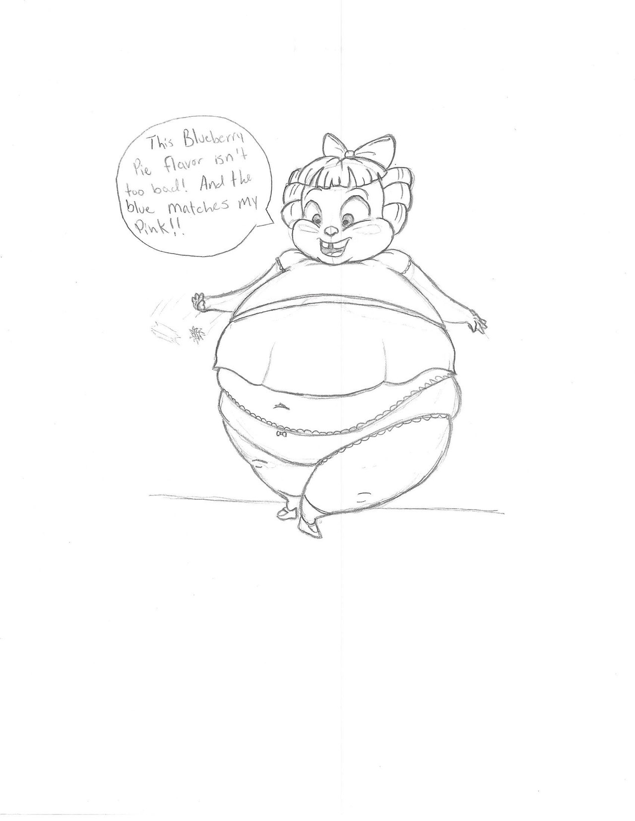 1280x1653 Darla Dimple As Violet Beauregarde By Berry Duke96