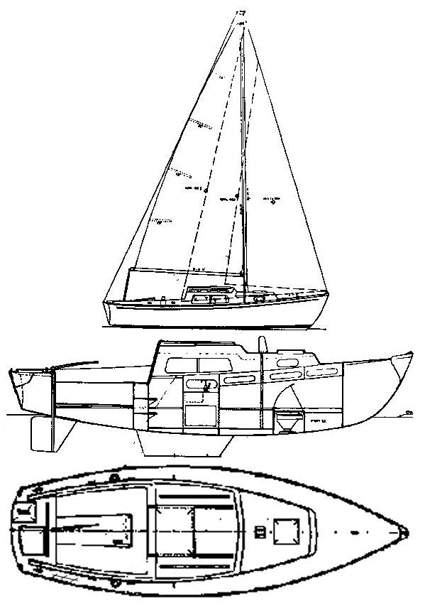599x856 Signet 20 Drawing On Boats Dinghy
