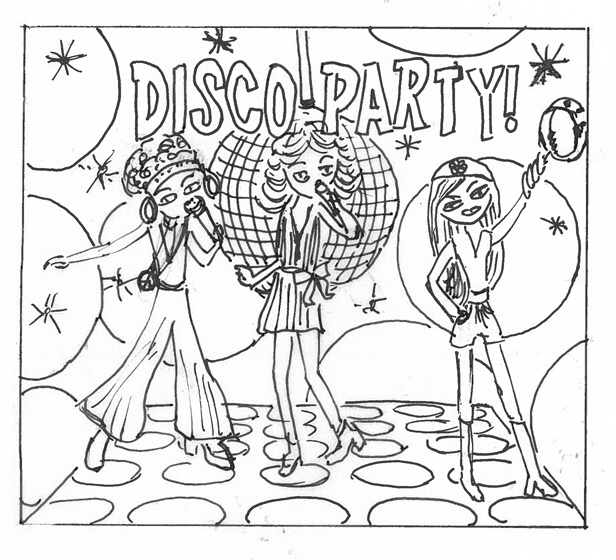 616x560 Superstarz Disco Party Jewel Case Cd By Anna Condotta