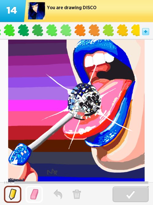 500x667 Disco Drawings