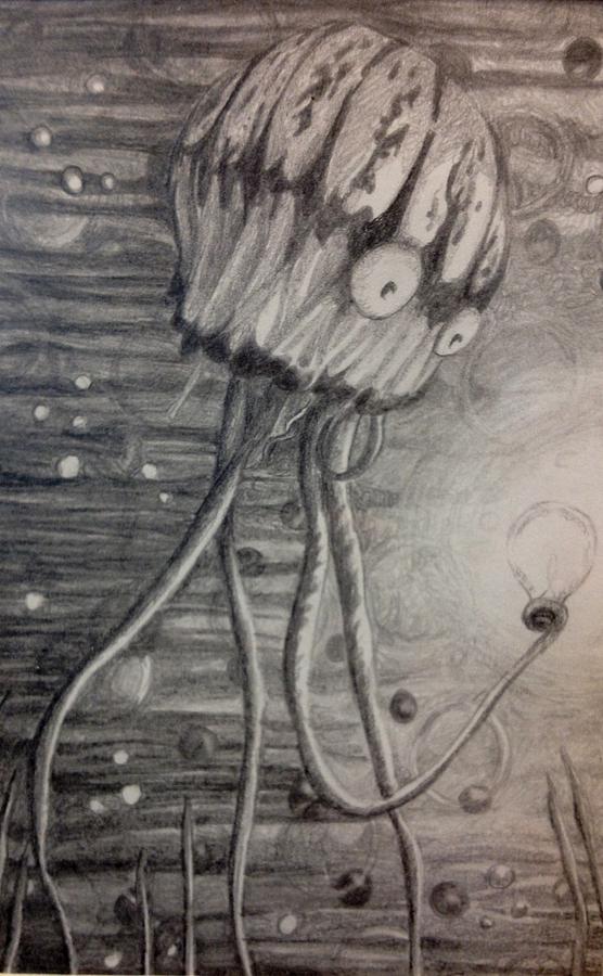 556x900 Discovery Drawing By Kimberly Schwarzkopf