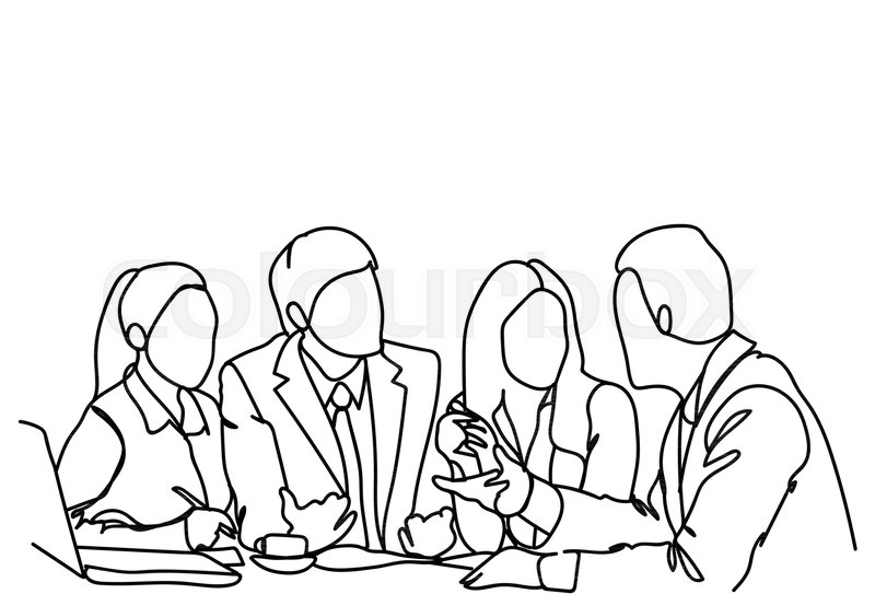 800x543 Business People Team Sit At Desk Together Communication Discussion