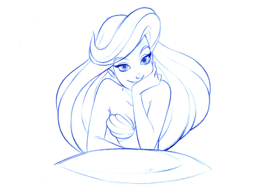 900x636 Princess Ariel By Andersonmahanski