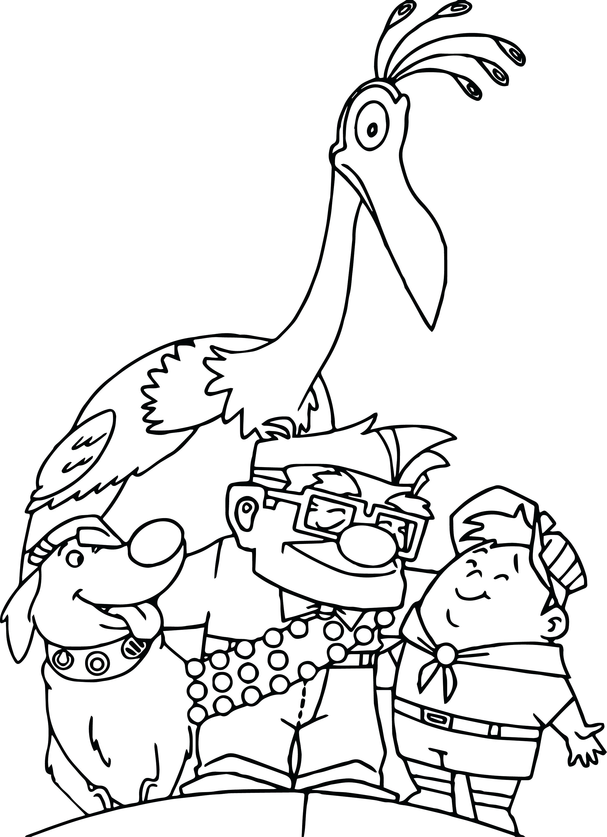 2445x3373 Disney Pixar Up Coloring Pages Carl And Ellie
