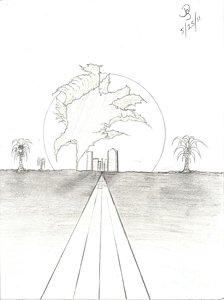 224x300 Long Distance Drawings Fine Art America