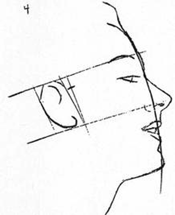 350x429 How To Draw The Human Head Step By Step Drawing Tutorial