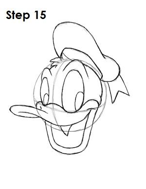300x388 Draw Donald Duck Art Projects Donald Duck, Draw