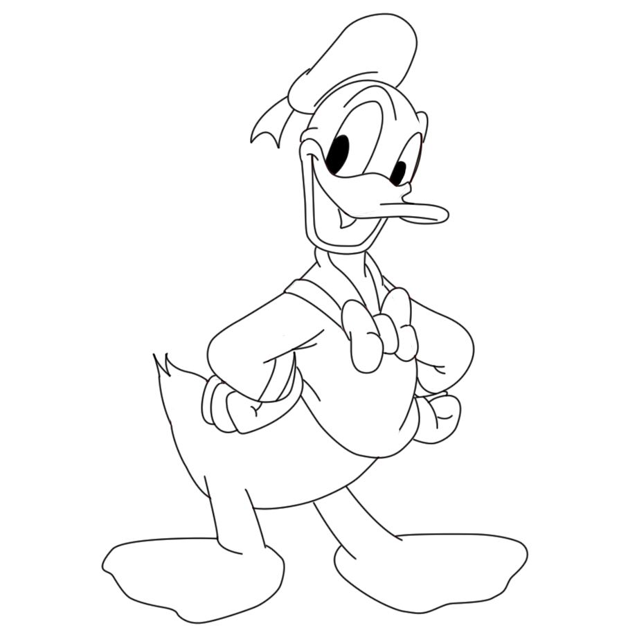 920x920 How To Draw Donald Duck Donald Duck, Sketches