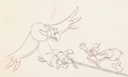 450x271 Alpine Climbers Donald Duck Animation Drawing Walt Disney, 1936 By