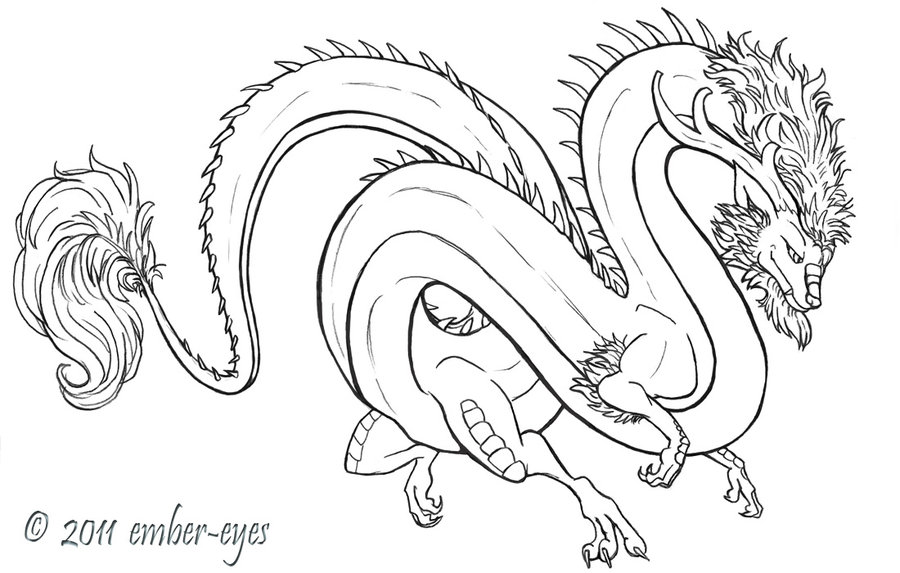 900x573 Eastern Dragon No. 6 By Ember Eyes