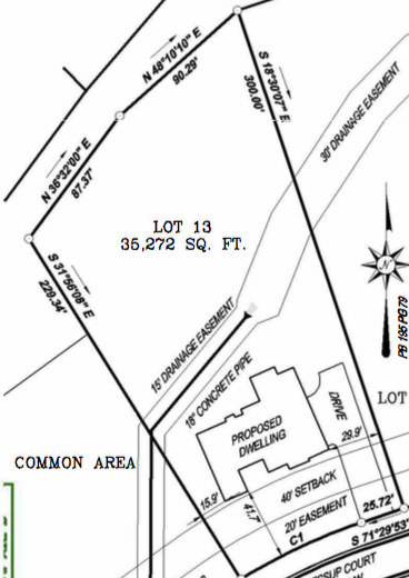 368x520 Drainage Easement, Problem Or Not