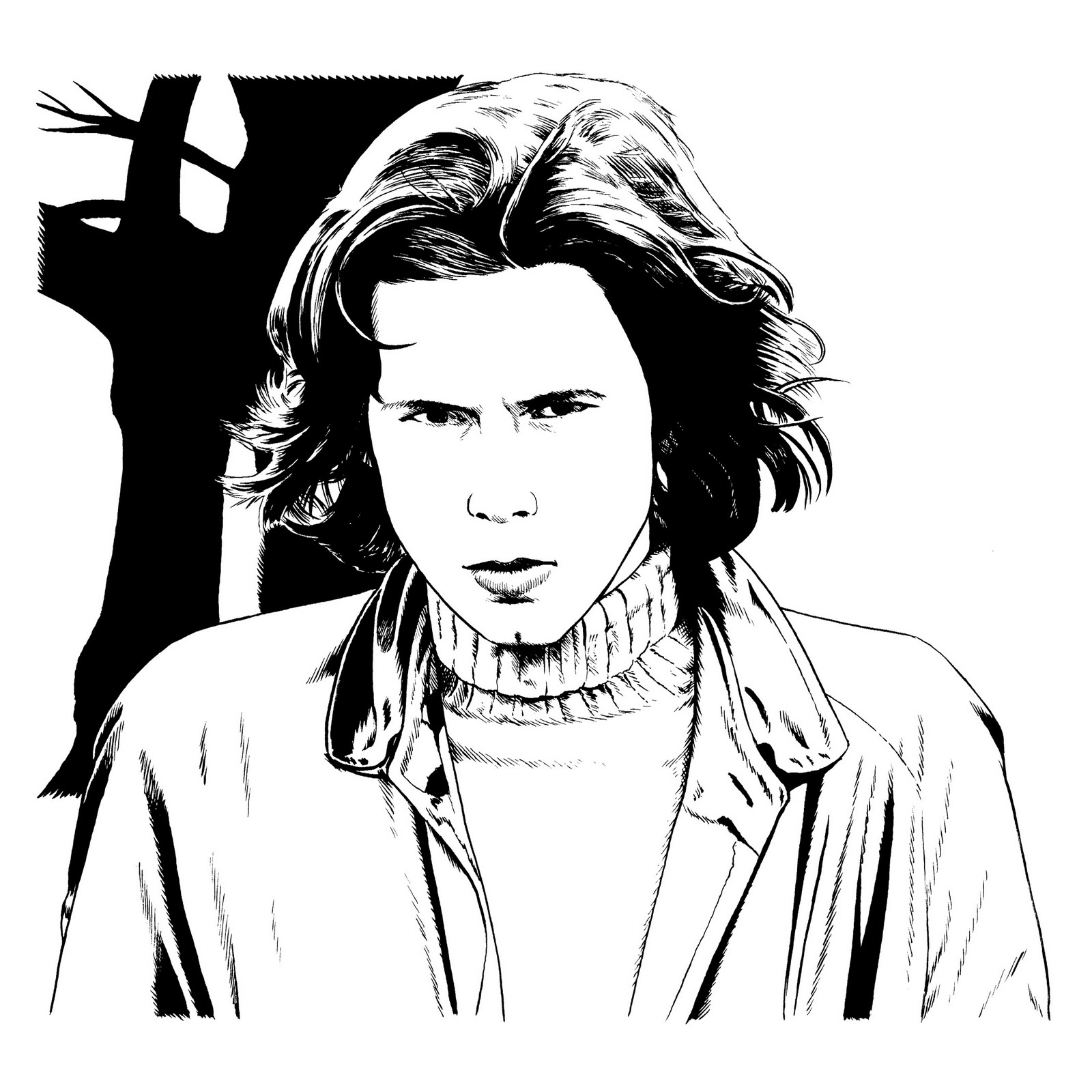 1600x1600 John Peel's Festive Fifty Illustrated Nick Drake