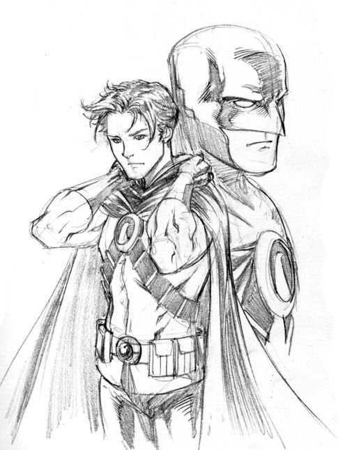 485x646 Tim Drake(Robin Iiired Robin) By Marcus To Still One Of My