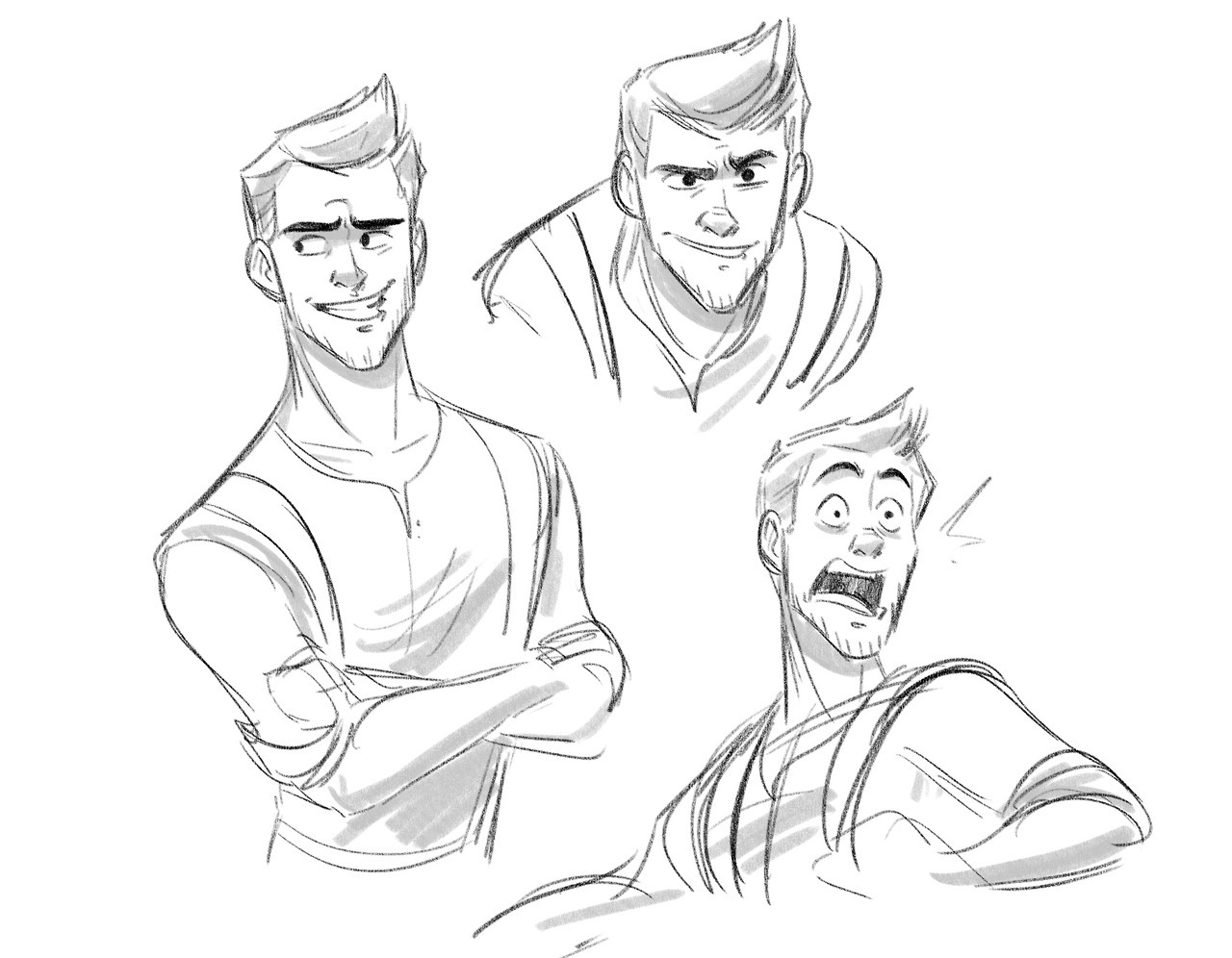 1280x996 Sketchupnfries Morning Sketches Of Nathan Drake Since I'M Super