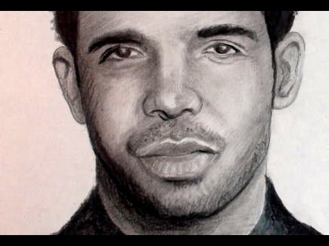 480x360 How To Draw Drake Step By Step (Portrait) Pencil Drawing