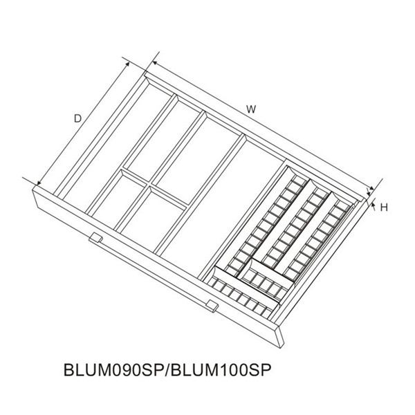 600x600 Blum050sp060sp090sp100sp Blum Knife Amp Fork Drawer Divider