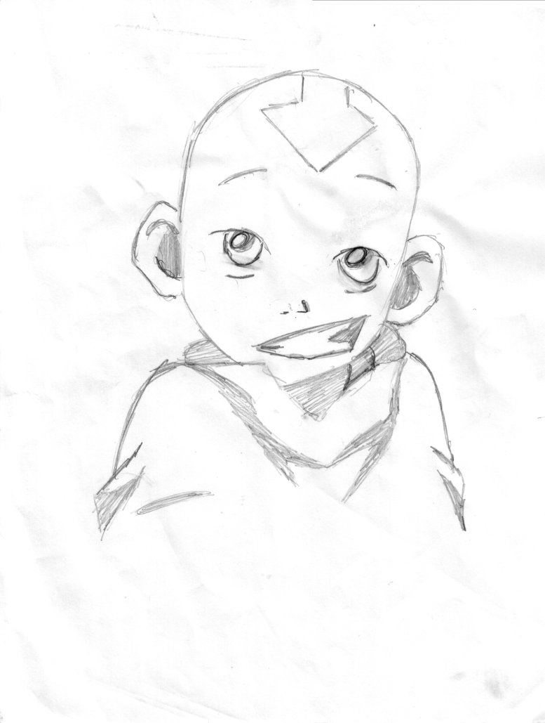 777x1029 Aang's Smirk By Boomeraang
