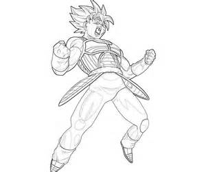 300x250 Bardock Coloring Pages